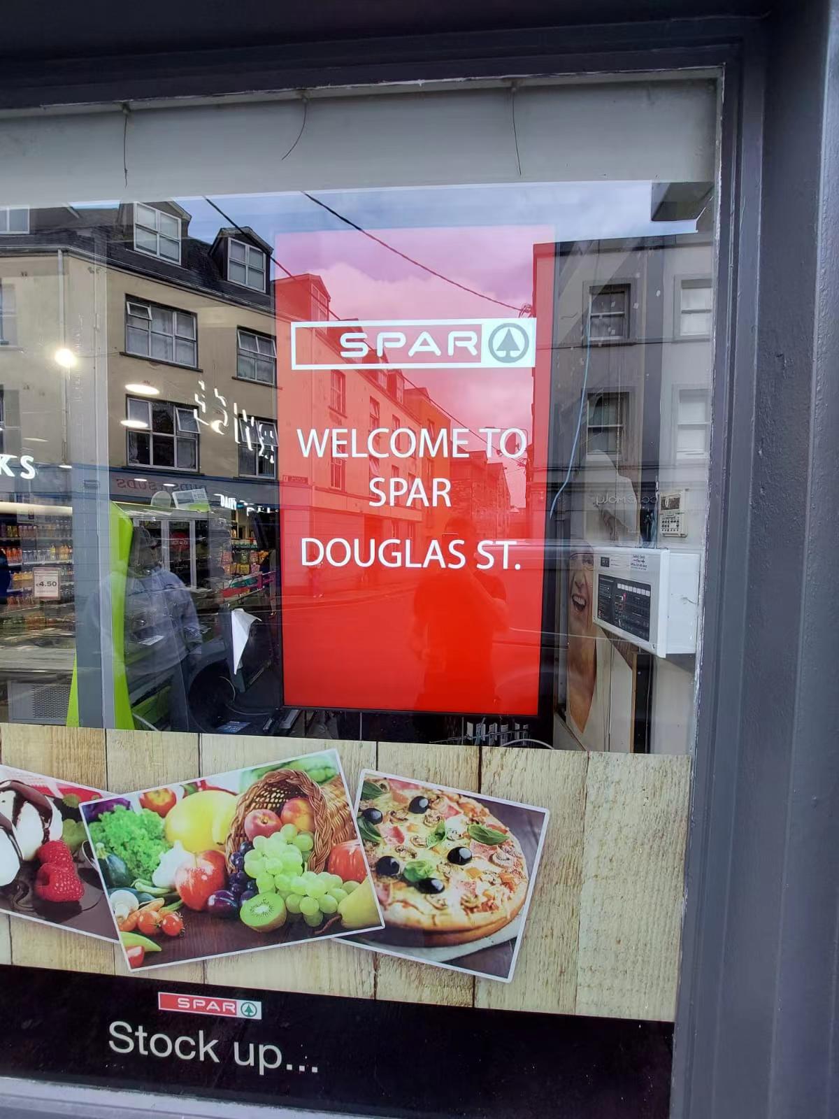 Menubord Display