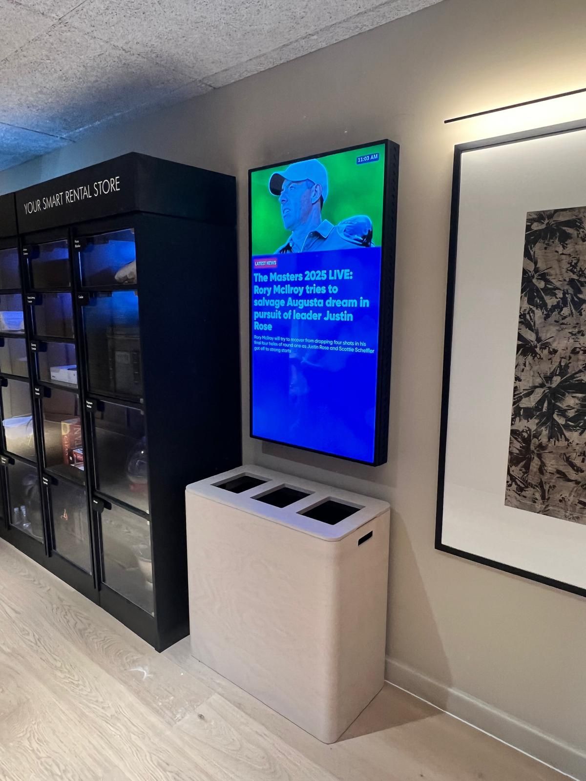 Muurbord Display